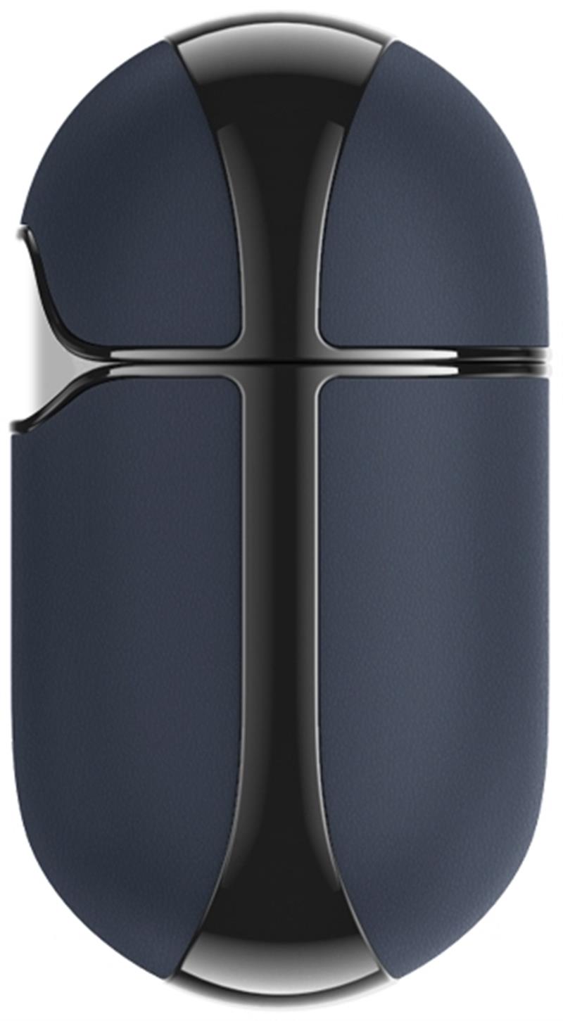 Valenta Leather Snap Case Apple Airpod Pro Blue
