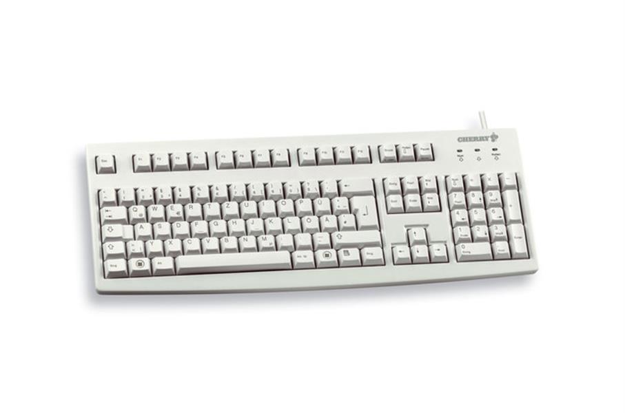 CHERRY G83-6104 toetsenbord USB QWERTY Amerikaans Engels Grijs