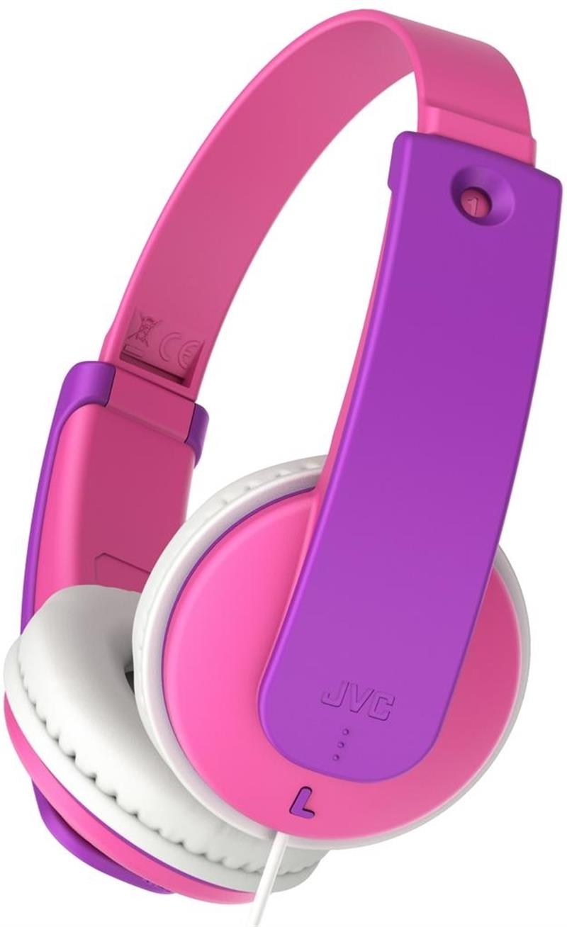 JVC HA-KD7-P Hoofdtelefoons Bedraad Hoofdband Muziek Roze, Paars