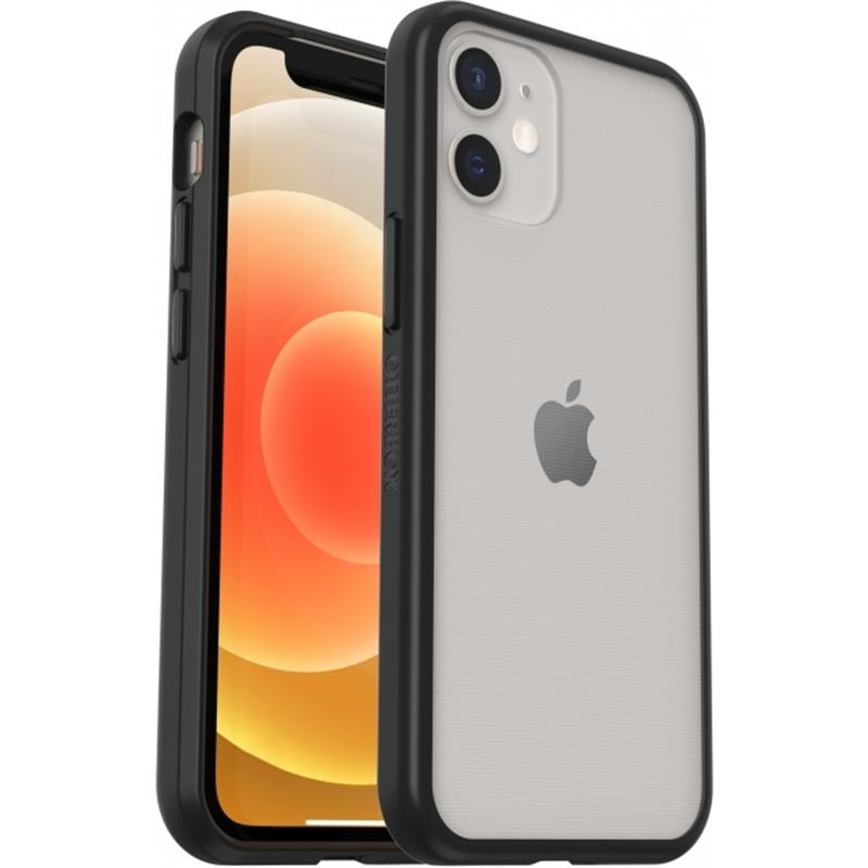 OtterBox React Series voor Apple iPhone 12 mini, transparant/zwart