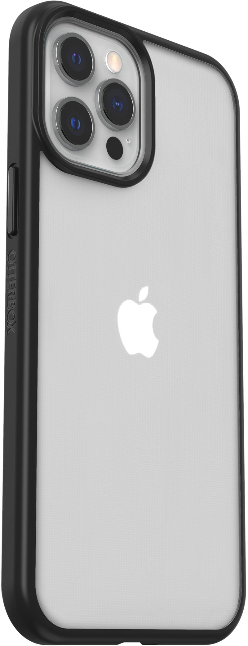 OtterBox React Series voor Apple iPhone 12 Pro Max, transparant/zwart