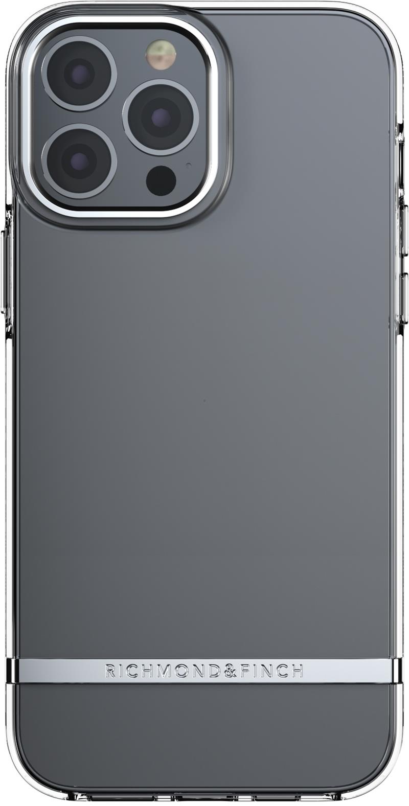 Richmond Finch Clear Case Collection Apple iPhone 13 Pro Max Transparent Silver