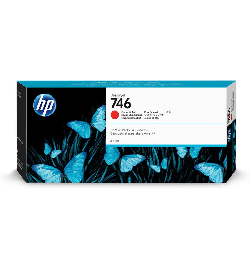 HP 746 Origineel Rood