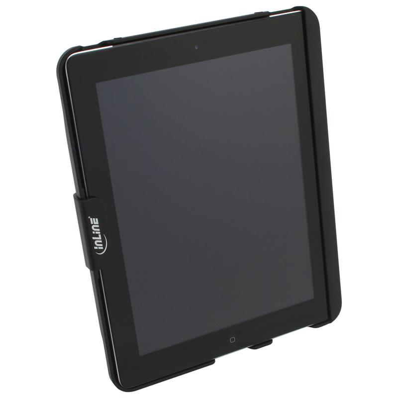 InLine iPad Security Case Stand with Security Lock and Key 2m
