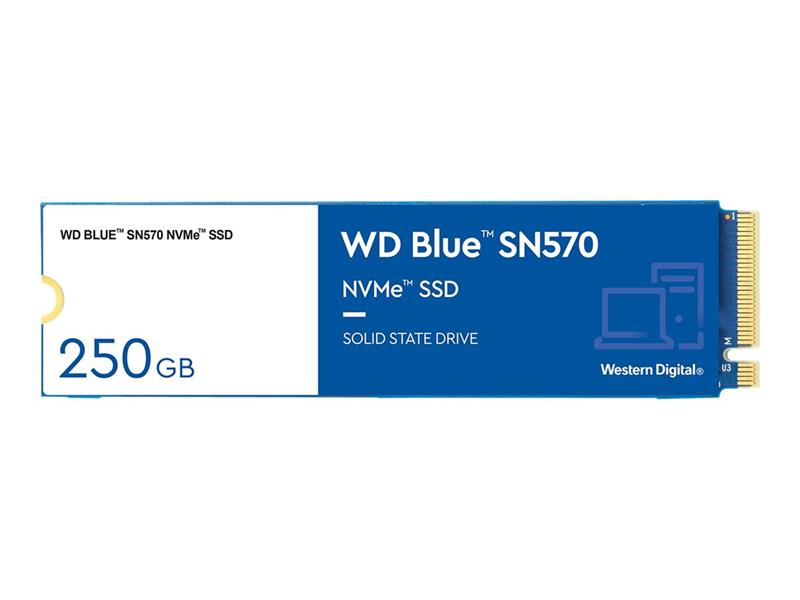 WD 250GB BLUE NVME SSD M 2 PCIE GEN3 X4