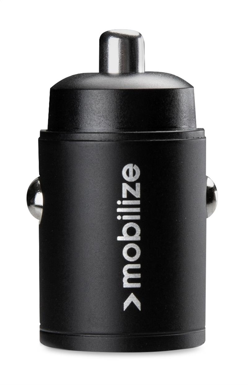 Mobilize Car Charger USB-C 30W with PD PPS Black