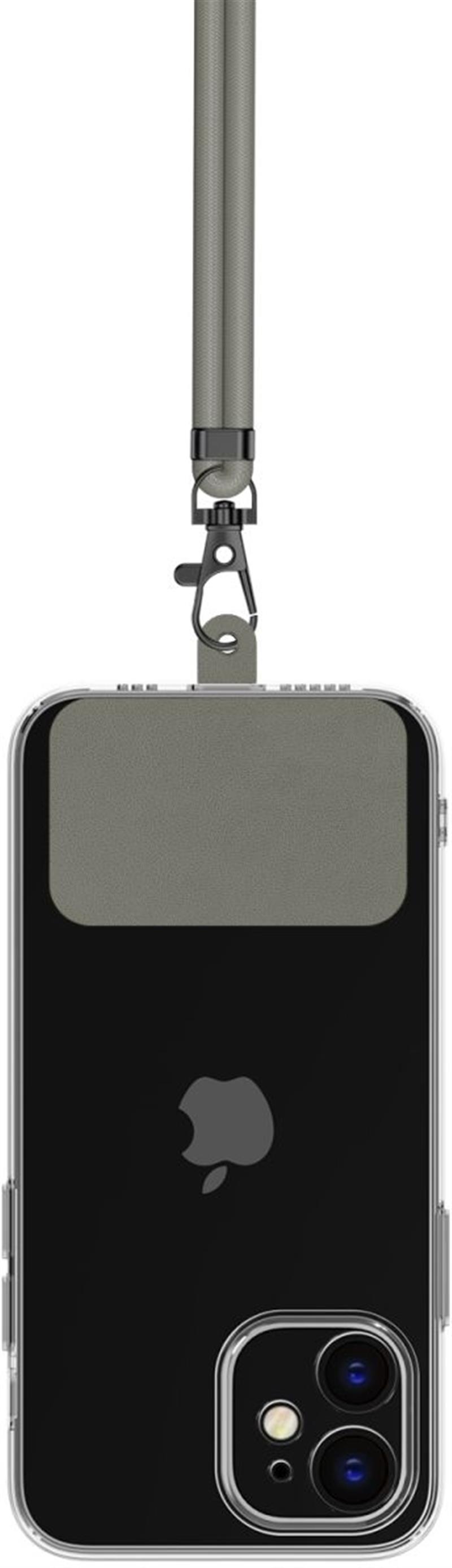 Valenta Universal Phone Lanyard Snap Grey