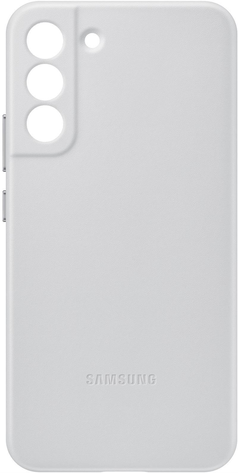  Samsung Leather Cover Galaxy S22 5G Light Grey