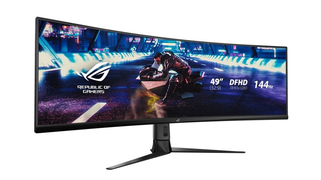 ASUS ROG Strix XG49VQ computer monitor 124,5 cm (49"") 3840 x 1080 Pixels UltraWide Full HD LED Gebogen Zwart