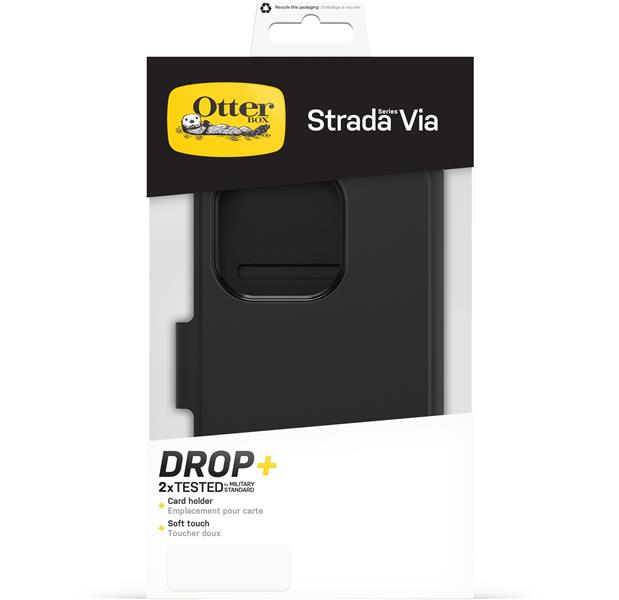 OtterBox Strada Via mobiele telefoon behuizingen 15,5 cm (6.1"") Portemonneehouder Zwart