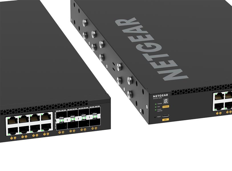 NETGEAR M4350-8X8F Managed L3 10G Ethernet (100/1000/10000) 1U Zwart