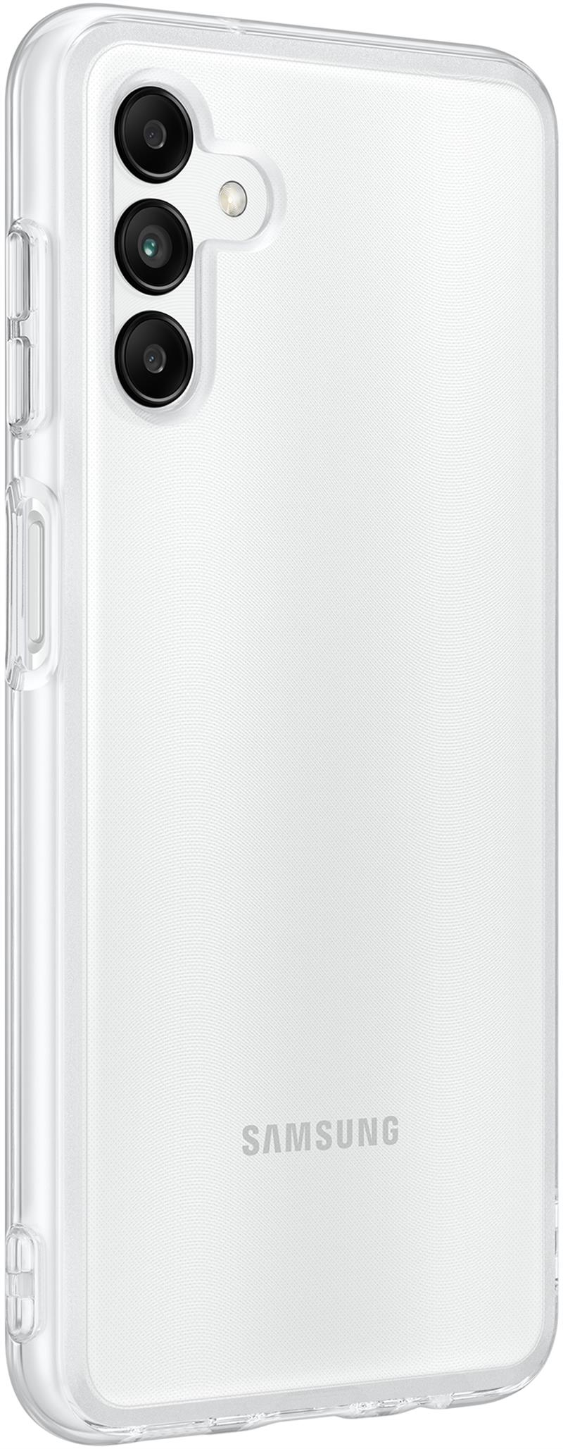 Samsung EF-QA047TTEGWW mobiele telefoon behuizingen 16,5 cm (6.5"") Hoes Transparant