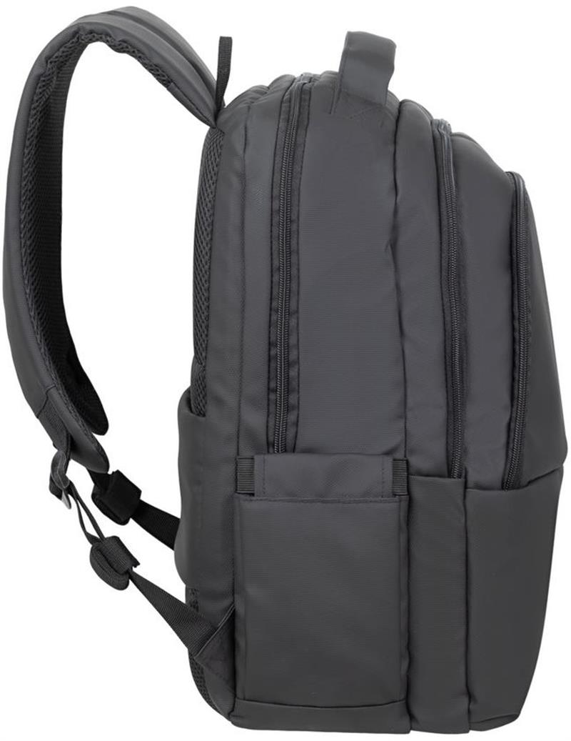 Rivacase Tegel Coated ECO Laptop Backpack 15 6inch Black