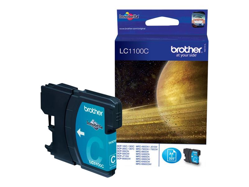 Brother LC-1100C inktcartridge Origineel Cyaan 1 stuk(s)