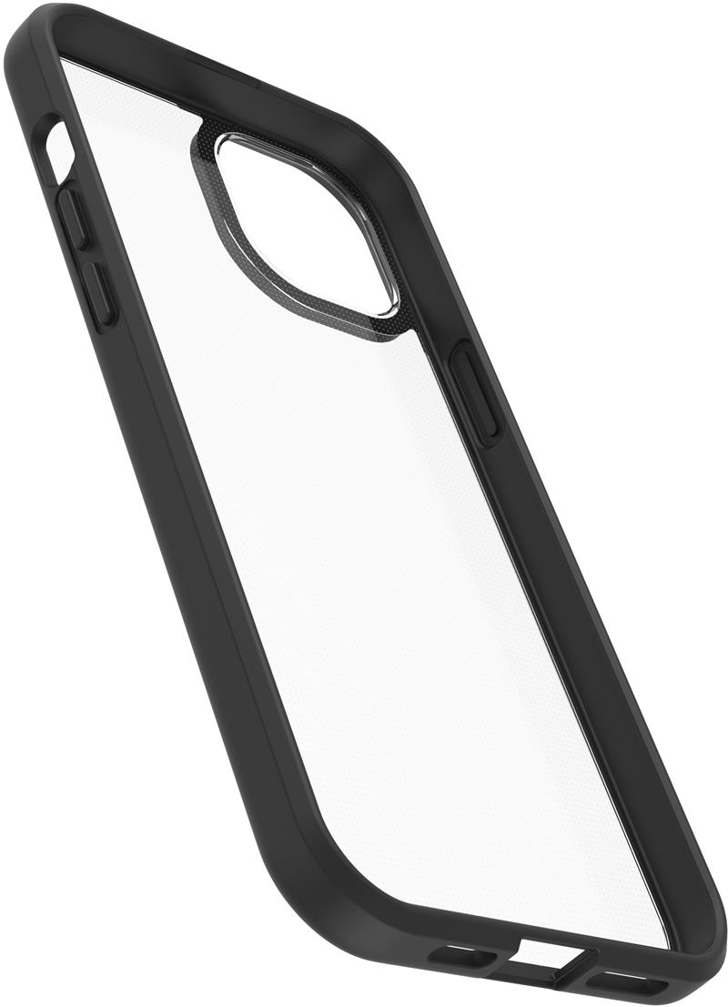 OtterBox React NERDS Black Crystal clear/black mobiele telefoon behuizingen Hoes