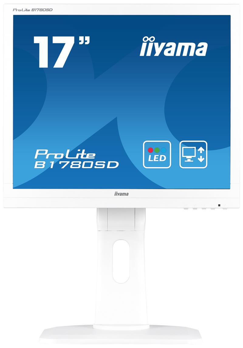 iiyama ProLite B1780SD computer monitor 43,2 cm (17"") 1280 x 1024 Pixels SXGA Flat Wit