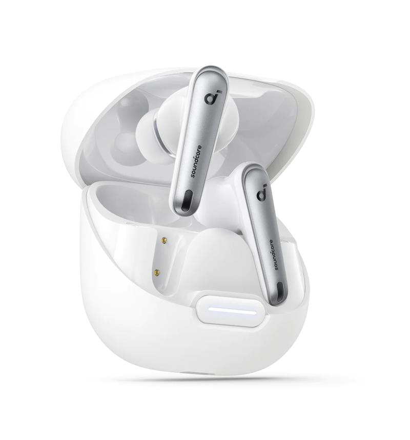 Anker Liberty 4 NC Headset Draadloos In-ear Oproepen/muziek USB Type-C Bluetooth Wit