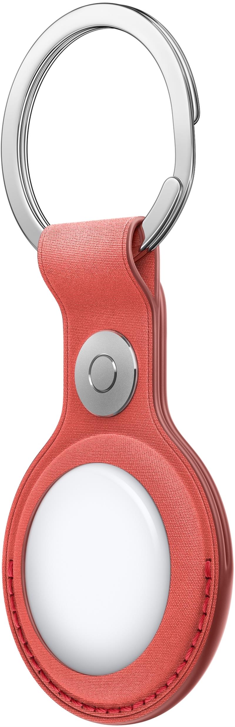  Apple Airtag FineWoven Key Ring Coral