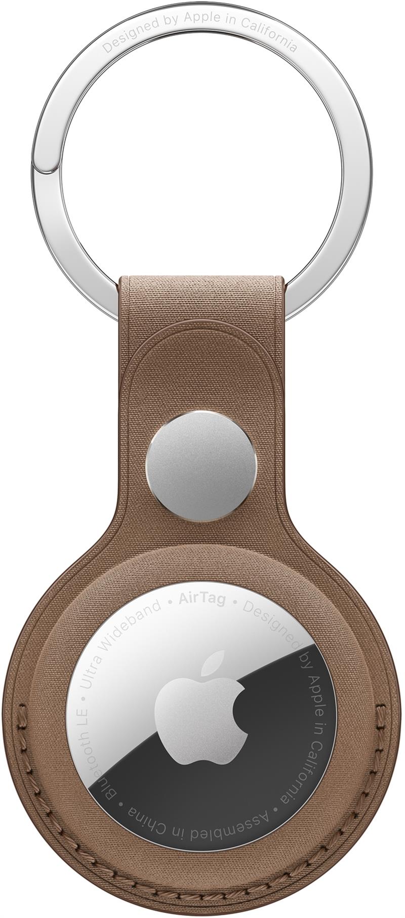  Apple Airtag FineWoven Key Ring Taupe