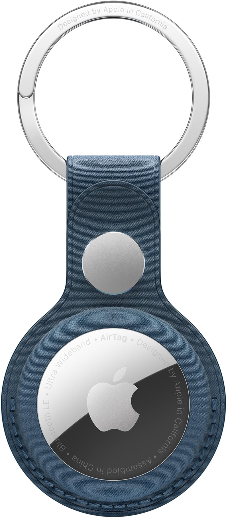  Apple Airtag FineWoven Key Ring Pacific Blue
