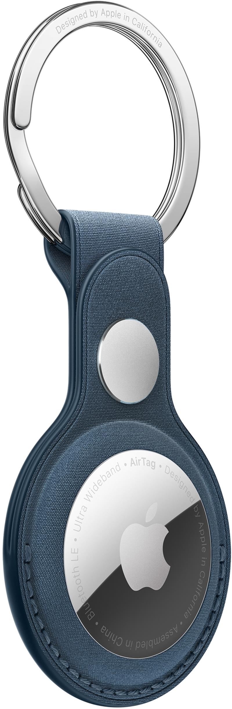  Apple Airtag FineWoven Key Ring Pacific Blue