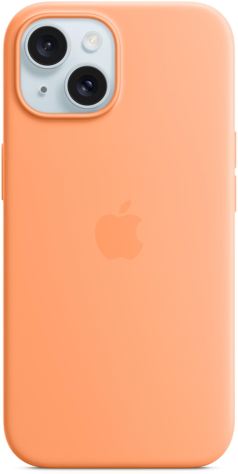 APPLE iPhone 15 Sil Case MgS Orange