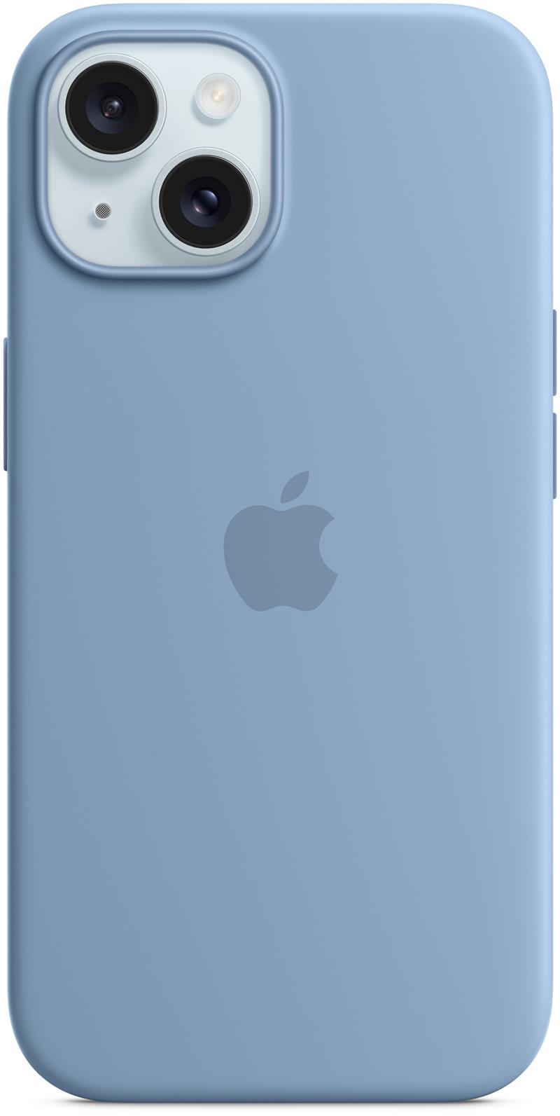  Apple Silicone Case with MagSafe iPhone 15 Winter Blue
