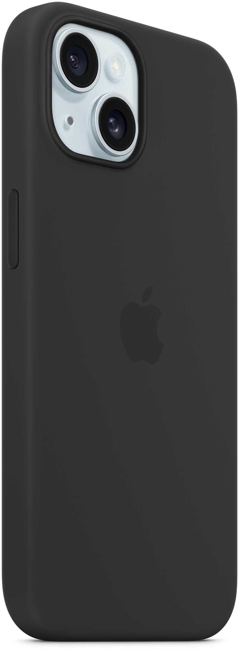 APPLE iPhone 15 Sil Case MagS Black