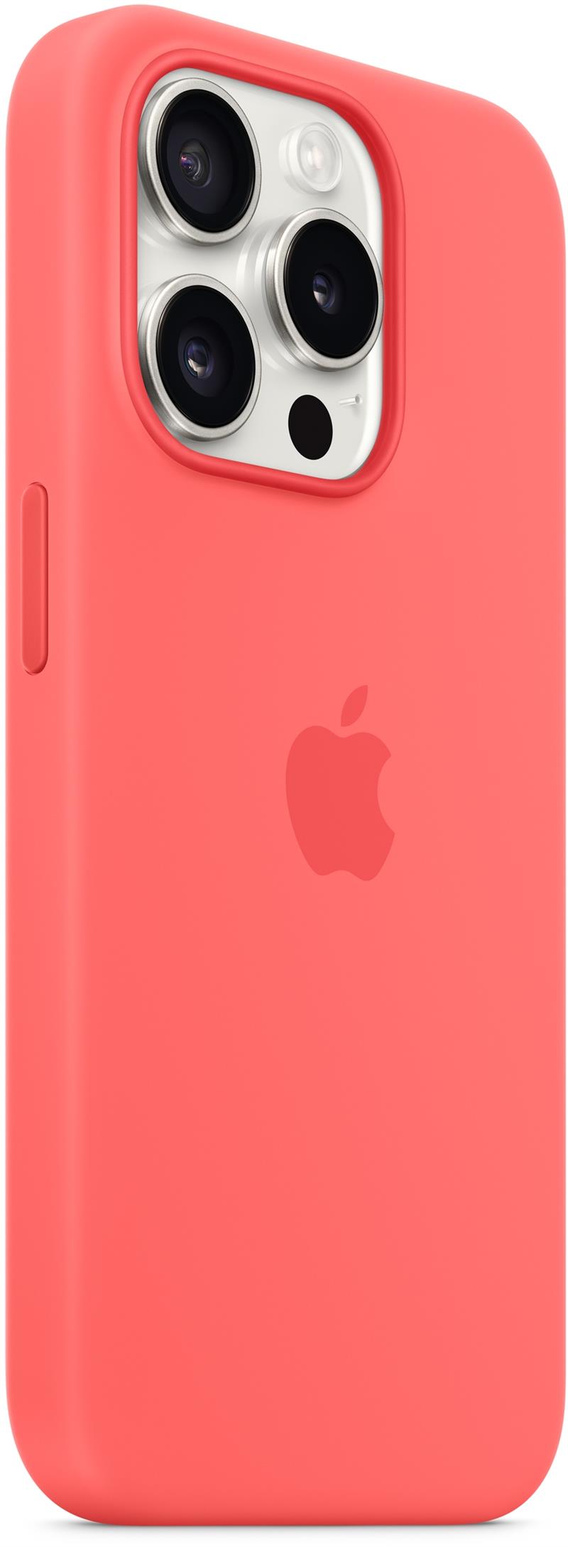 APPLE iPhone 15Pro Sil Case MagS Guava