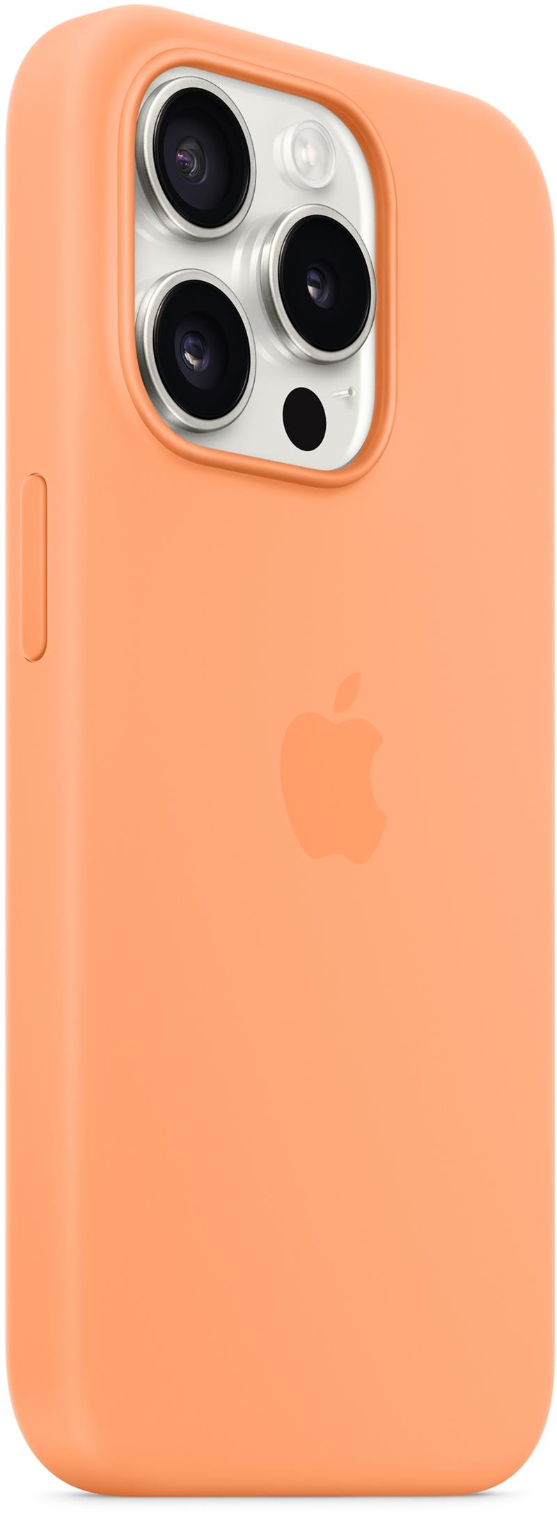 APPLE iPhone 15Pro Sil Case MgS Orange