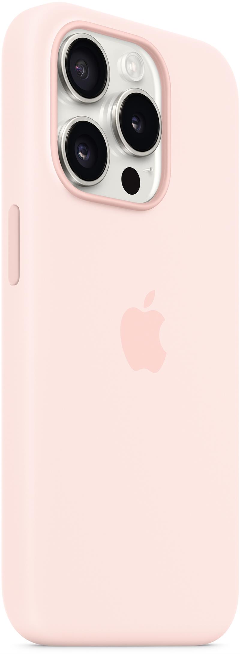  Apple Silicone Case with MagSafe iPhone 15 Pro Max Light Pink