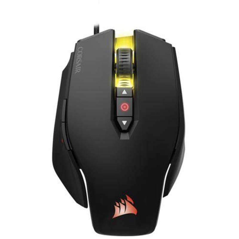 Corsair M65 PRO RGB FPS muis USB Type-A Optisch 12000 DPI Rechtshandig