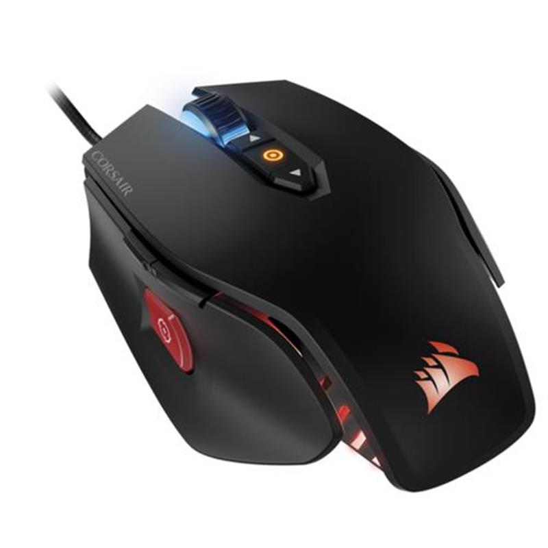 Corsair M65 PRO RGB FPS muis USB Type-A Optisch 12000 DPI Rechtshandig