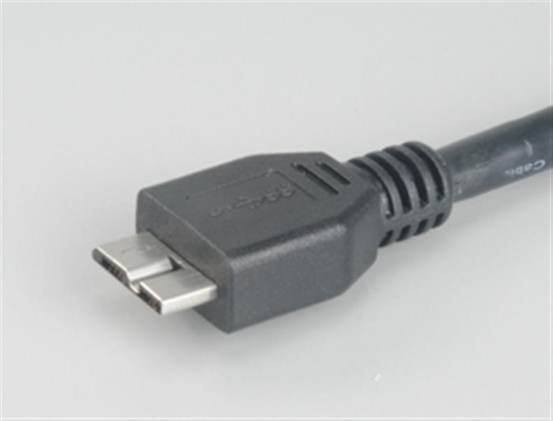 Akasa USB 3 0 Cable SuperSpeed 5Gbps USB A - Micro USB B 1m *USBAM *MUSBBM