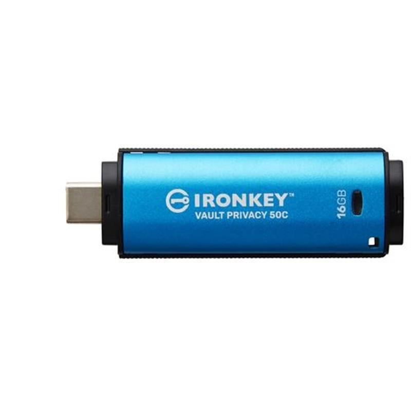 16GB USB-C IronKey Vault P 50C AES-256