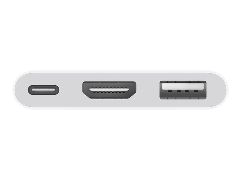  Apple USB-C to Digital AV MultiPort Adapter White