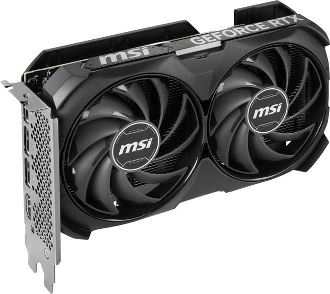 MSI GeForce RTX 4060 Ti VENTUS 2X BLACK 8G OC NVIDIA 8 GB GDDR6