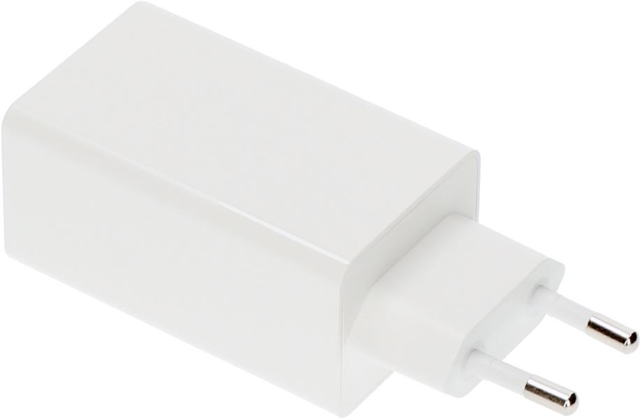Mobiparts GaN Wall Charger USB-Cx2/USB-A PD 3.0/QC 65W White