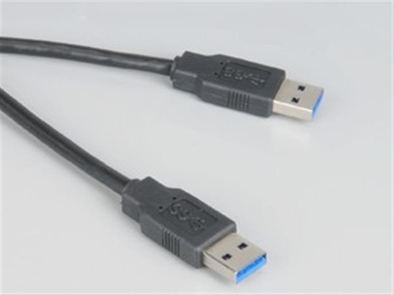 Akasa USB 3 0 Cable SuperSpeed 5Gbps USB A - USB A 1 5m *USBAM