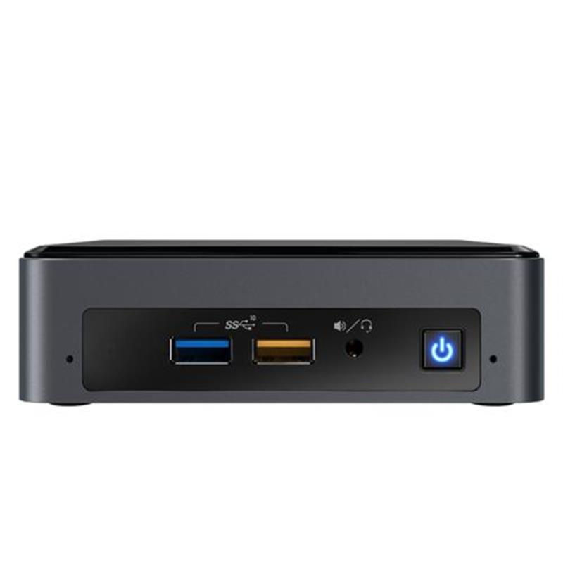 Intel NUC BOXNUC8I3BEK2 PC/workstation barebone UCFF Zwart BGA 1528 i3-8109U 3 GHz