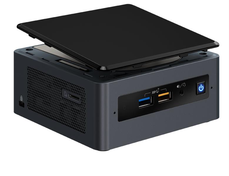 Intel NUC BOXNUC8I3BEH2 PC/workstation barebone i3-8109U 3 GHz UCFF Zwart BGA 1528