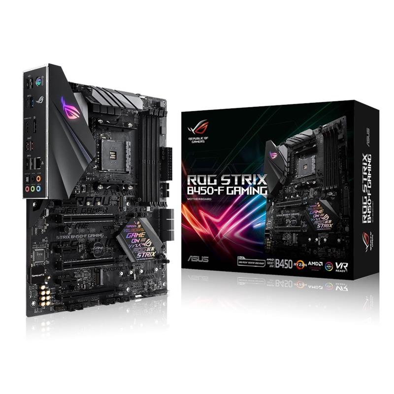 ASUS ROG STRIX B450-F GAMING moederbord Socket AM4 AMD B450