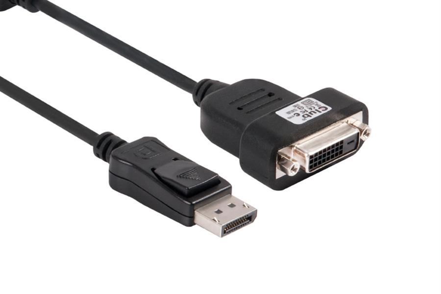 CLUB3D DisplayPort to DVI-D Single-Link Active Adapter Cable