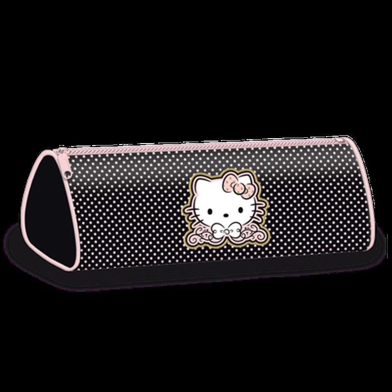 Hello Kitty Etui Zwart / Roze