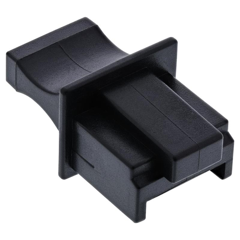 InLine Dust Cover for RJ45 socket black 100 pcs Pack