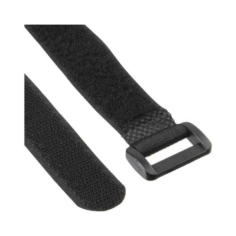 InLine Cable Strips hook-and-loop 20 x 300mm 10 pcs black