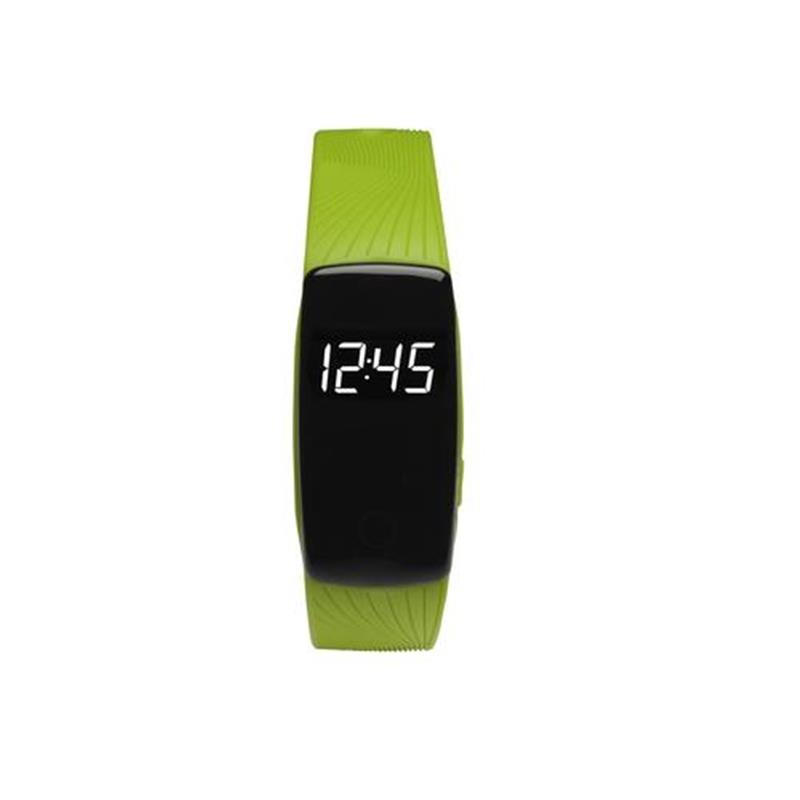 Denver BFH-12GREEN OLED Polsband activiteitentracker 1 24 cm 0 49 Zwart Limoen