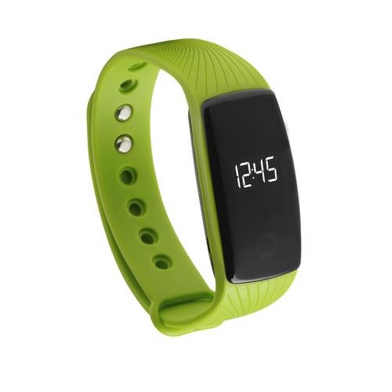 Denver BFH-12GREEN OLED Polsband activiteitentracker 1 24 cm 0 49 Zwart Limoen