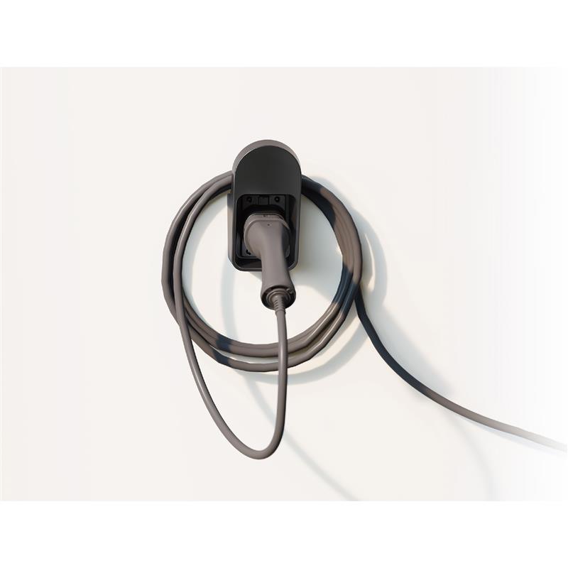 InLine Universal EV charging cable holder black