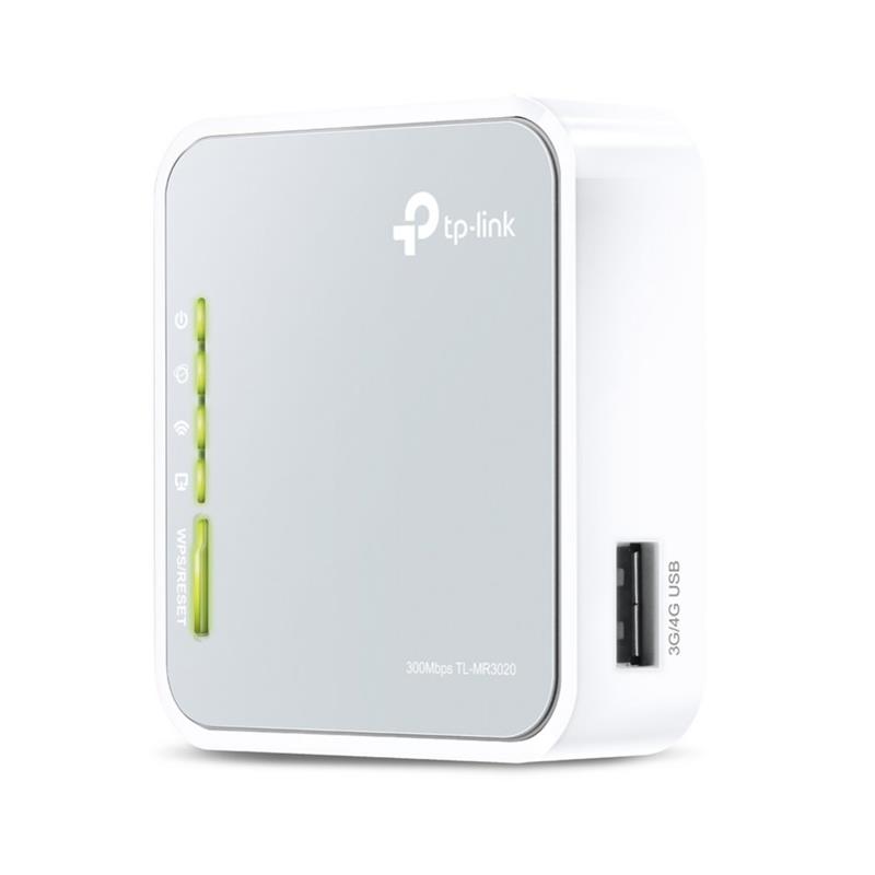 TP-LINK TL-MR3020 mobiele router / gateway / modem Draadloze netwerkapparatuur voor mobiele telefonie